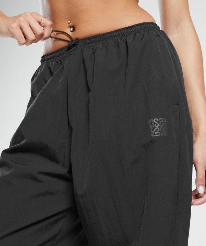 Pantalones Gymshark Monogram Woven Joggers Negras | NKBTZ4729