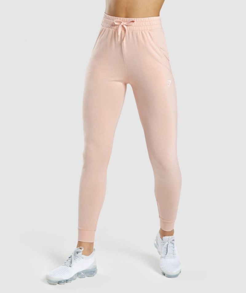 Pantalones Gymshark Pippa Entrenamiento Joggers Rosas Claro | SKLXC6358