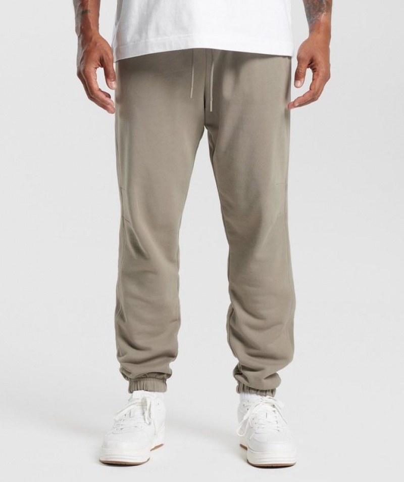 Pantalones Gymshark Rest Day Essentials Joggers Marrones | JTNOG8207