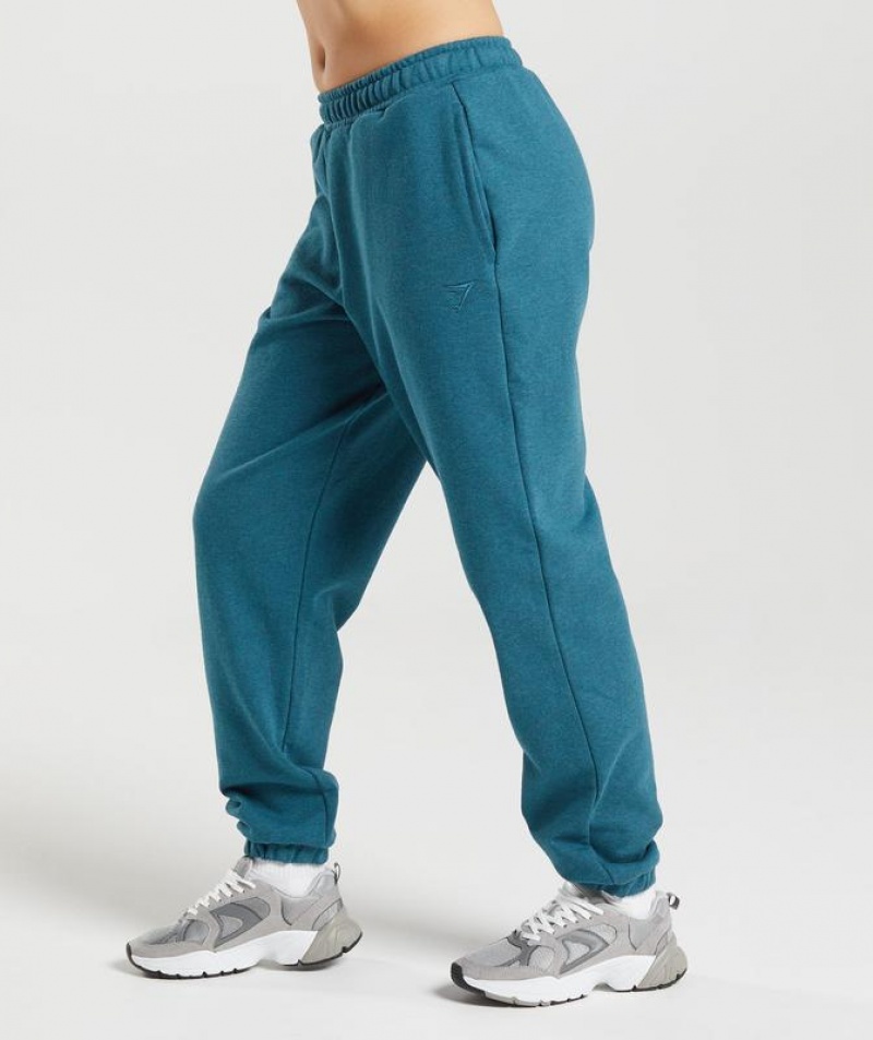 Pantalones Gymshark Rest Day Sweats Joggers Azules | OGUPZ9184