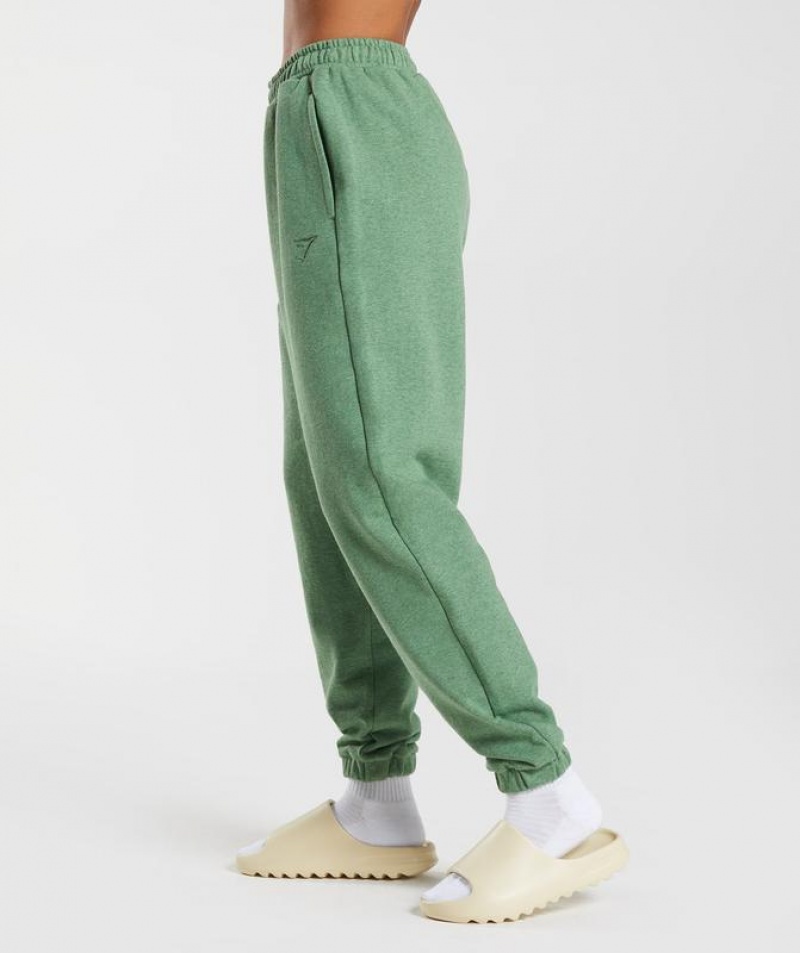 Pantalones Gymshark Rest Day Sweats Joggers Verde | QVKUW7403