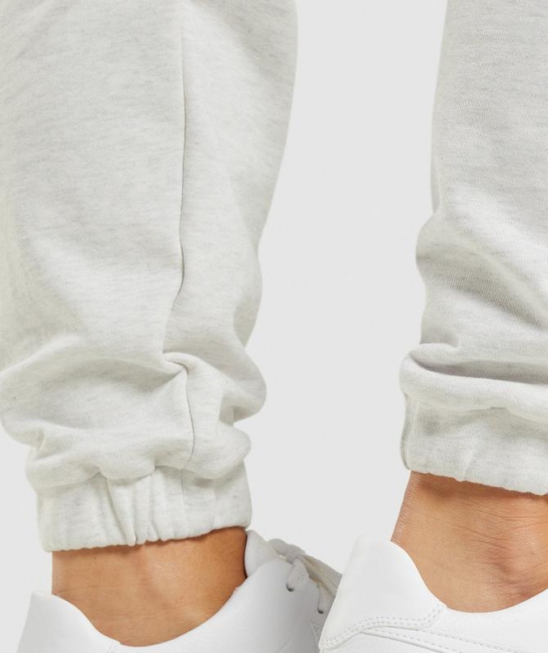 Pantalones Gymshark Rest Day Sweats Joggers Blancas | WAQXC0316