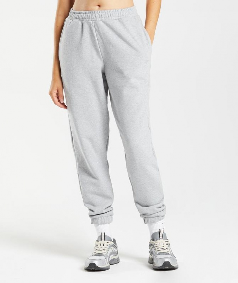 Pantalones Gymshark Rest Day Sweats Joggers Gris Claro | GPYHR0618