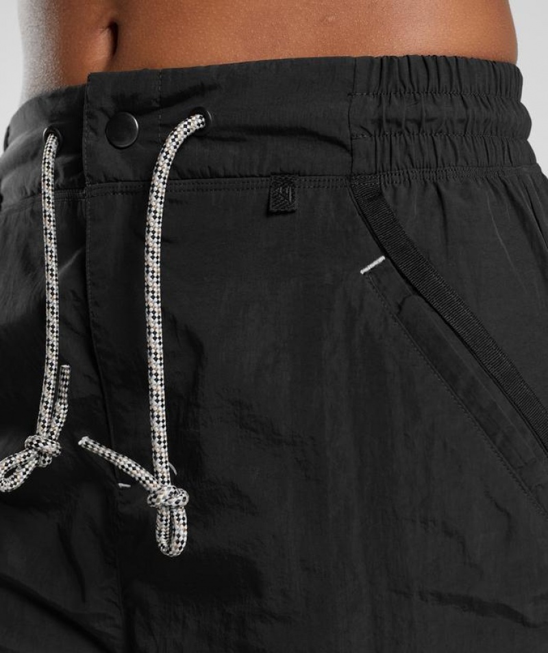 Pantalones Gymshark Retake Pista Joggers Negras | REKWX9458