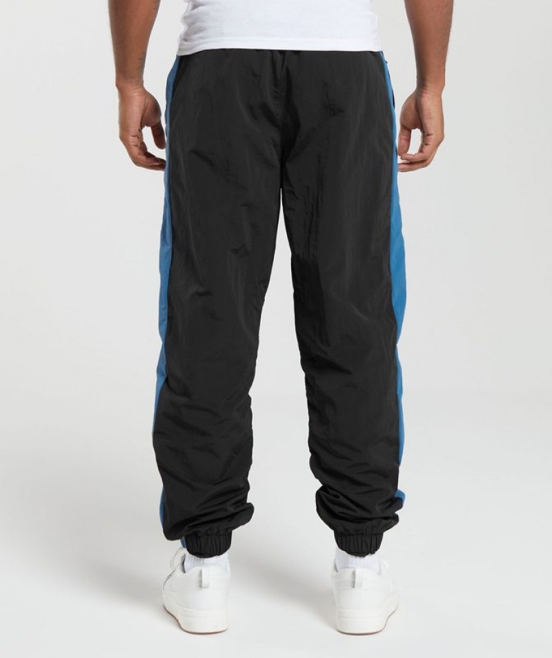 Pantalones Gymshark Retro Pista Pants Negras | INBZO3406