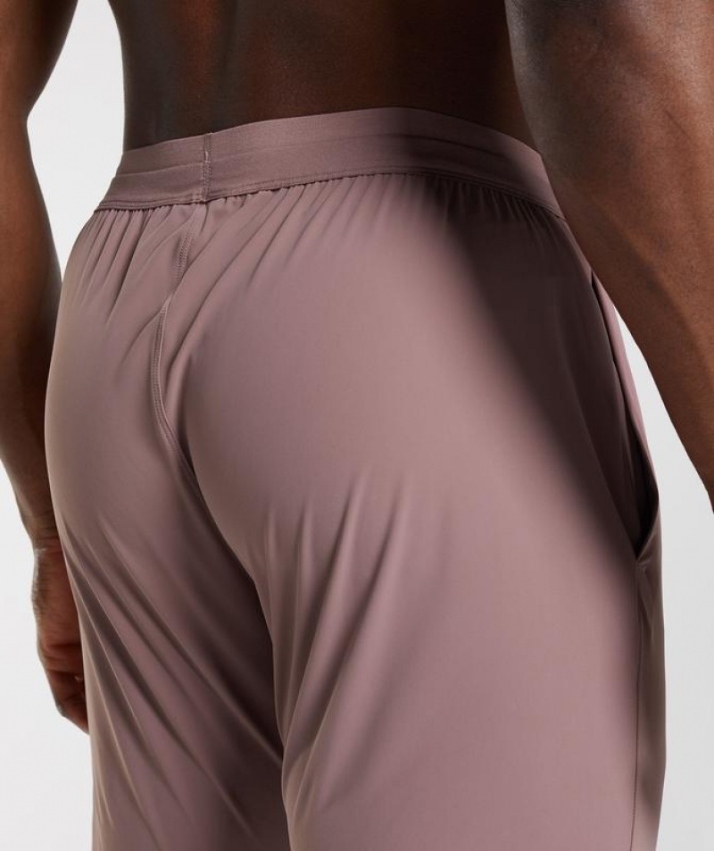 Pantalones Gymshark Studio Joggers Burdeos | SHLRD8235