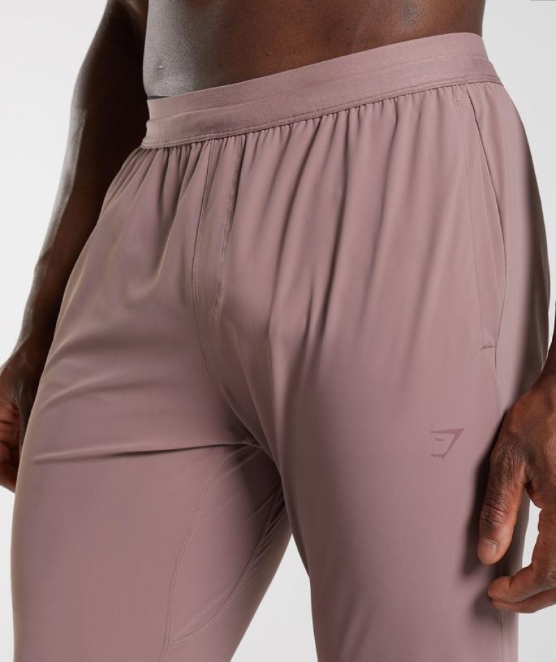 Pantalones Gymshark Studio Joggers Burdeos | SHLRD8235