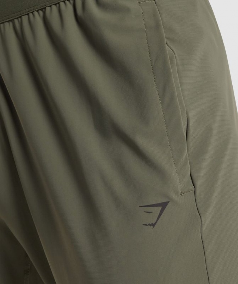 Pantalones Gymshark Studio Joggers Verde | GBJIA5382