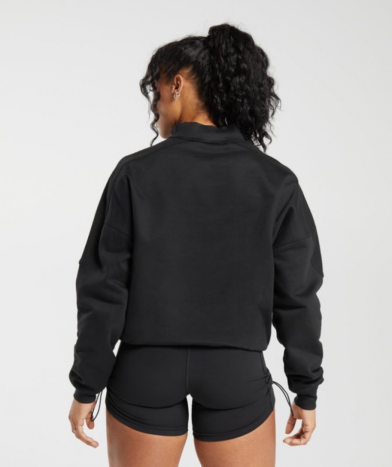 Pullovers Gymshark Legacy Oversized Sweatshirt Negras | KCZUL1680