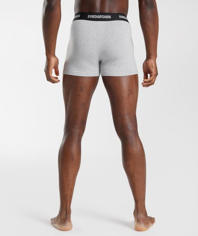 Ropa Interior Gymshark Boxers 2 Pack Gris Claro | TLYAQ3910