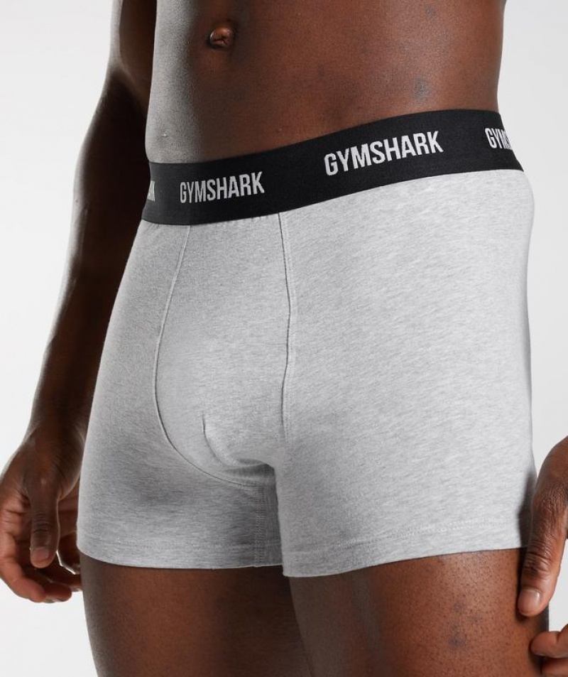 Ropa Interior Gymshark Boxers 2 Pack Gris Claro | TLYAQ3910