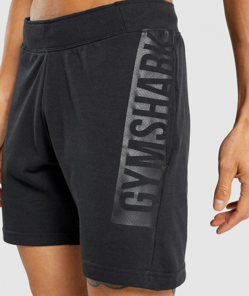 Short Gymshark Bold Shorts Negras | IKJHC1643