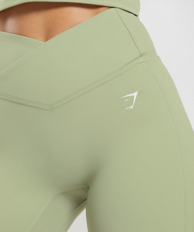 Short Gymshark Crossover Shorts Verde Menta Verde | KARXU2851