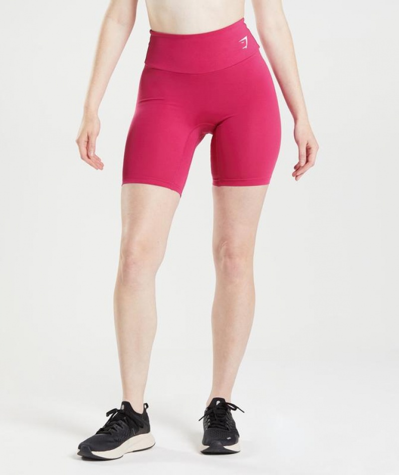 Short Gymshark Entrenamiento Cycling Shorts Rosas | OWJUV1025