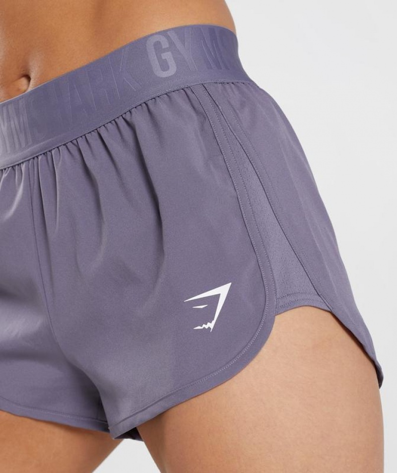 Short Gymshark Entrenamiento Loose Fit Shorts Moradas | VHZGF7294