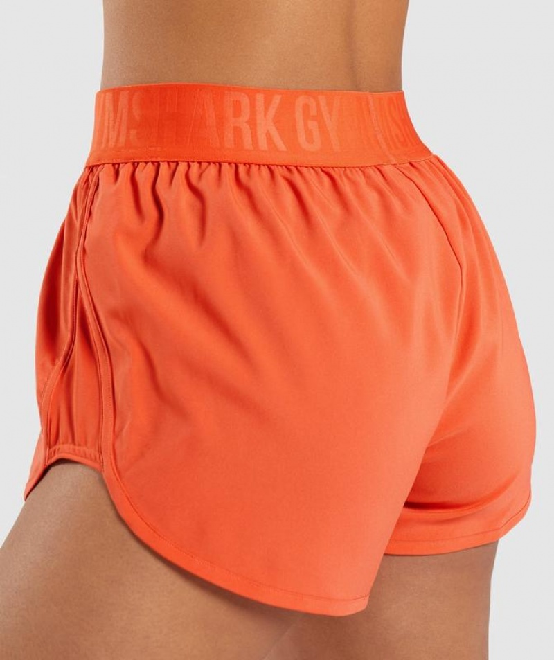 Short Gymshark Entrenamiento Loose Fit Shorts Naranjas | XFJOW6813