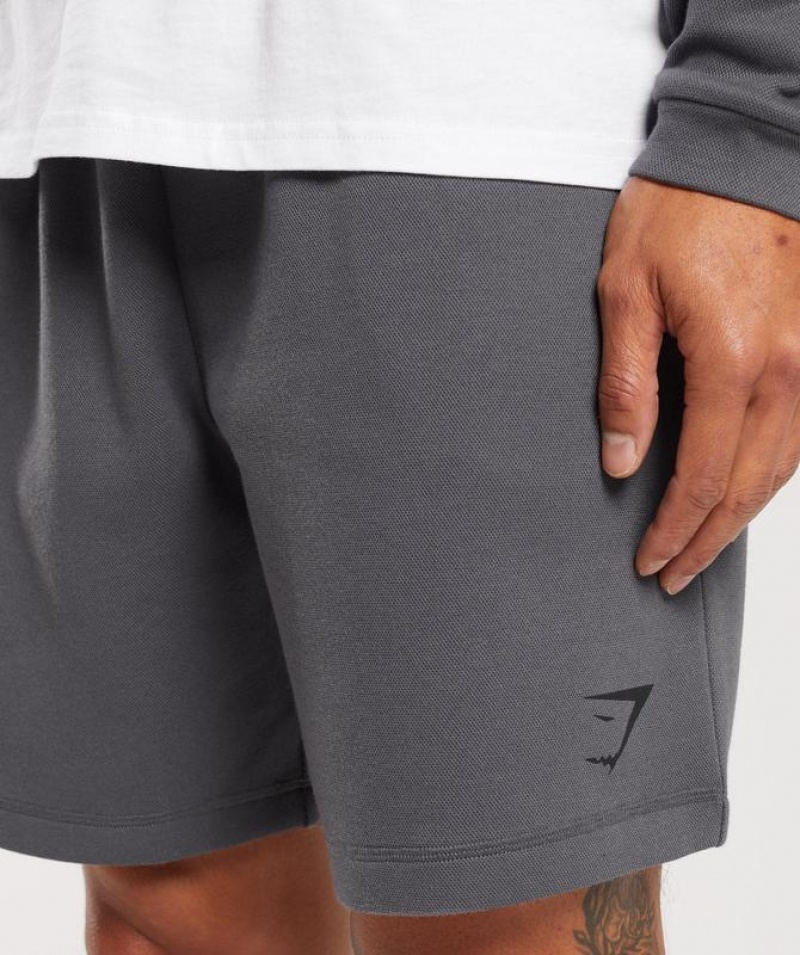 Short Gymshark Knit Shorts Gris | FNPGJ5682