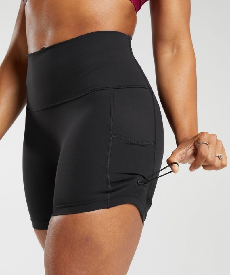 Short Gymshark Legacy Tight Shorts Negras | YNISR6437