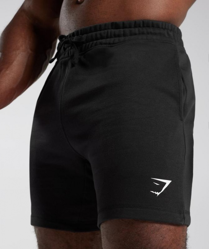 Short Gymshark Retrowave Shorts Negras | EMQRS5934