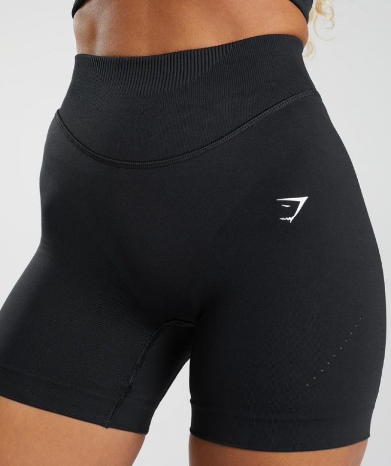 Short Gymshark Sweat Seamless Sculpt Shorts Negras | NWPZB9612