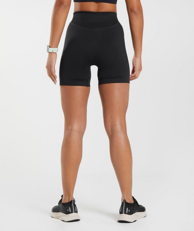 Short Gymshark Sweat Seamless Shorts Negras | OLFUJ7342