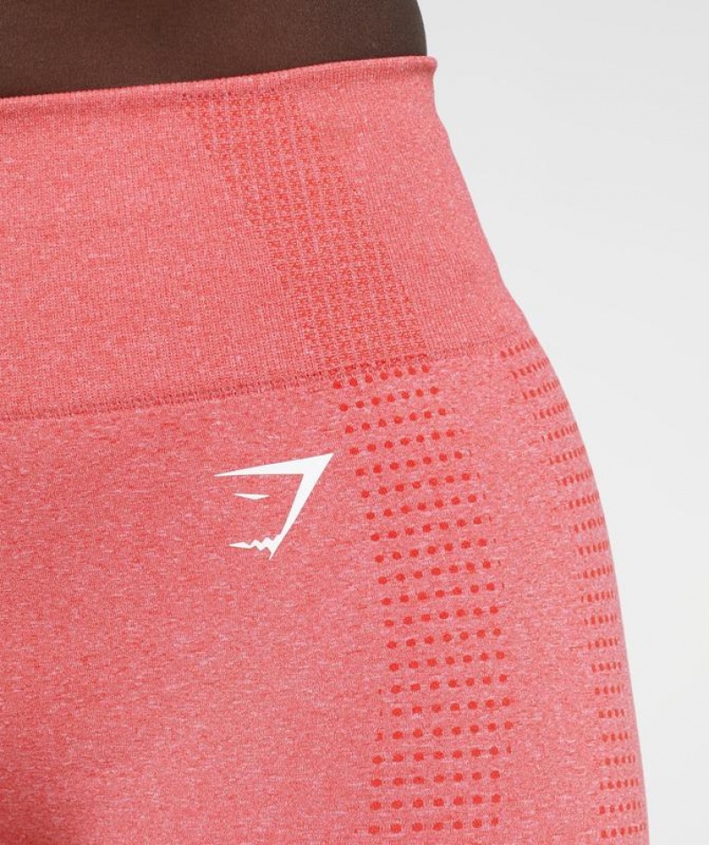 Short Gymshark Vital Seamless 2.0 Shorts Rojas | UQGMN0359