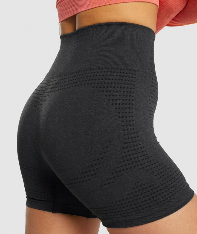 Short Gymshark Vital Seamless 2.0 Shorts Negras | XHYRF8527