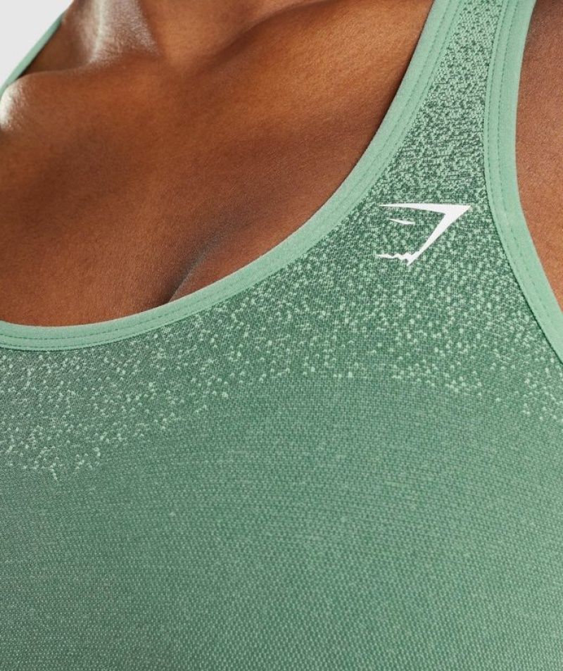 Sports Bras Gymshark Adapt Ombre Seamless Sports Bra Verde | GFERL2807