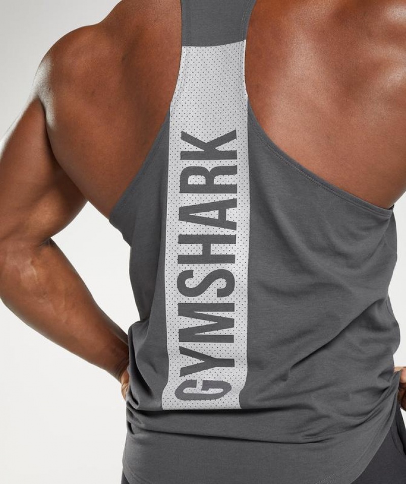 Stringer Gymshark Bold Stringer Gris | WAIDF7062