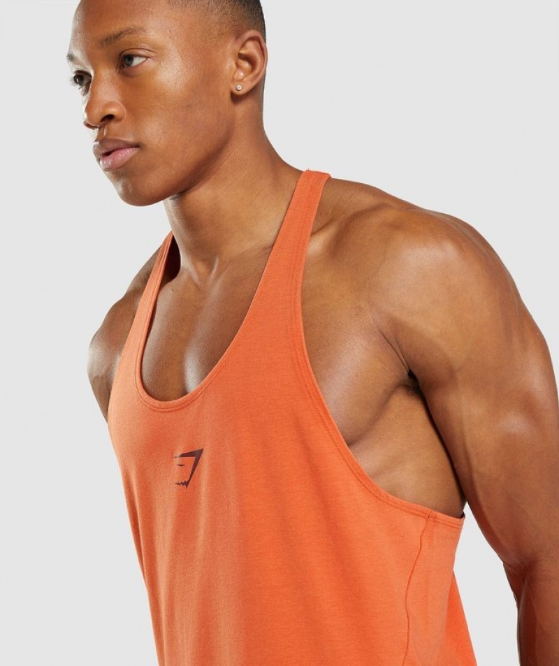 Stringer Gymshark Bold Stringer Naranjas | BEIMV5361