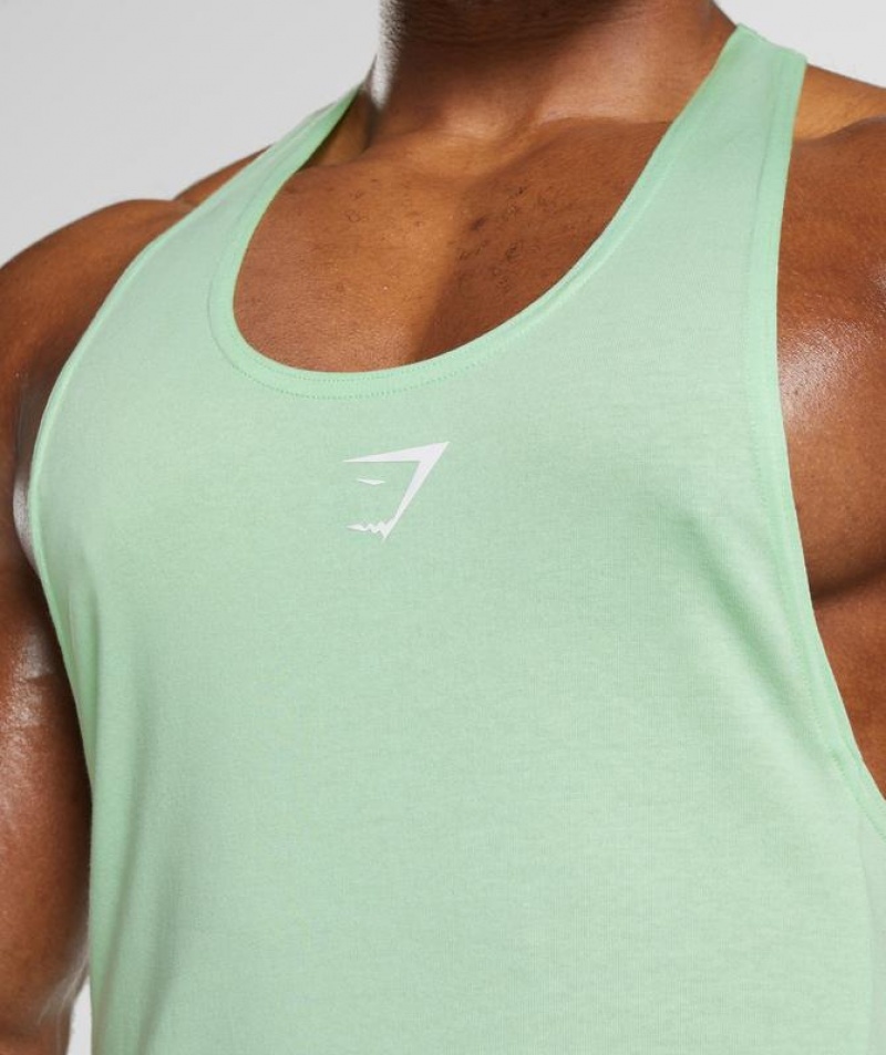 Stringer Gymshark React Stringer Verde | ZFIKH2158