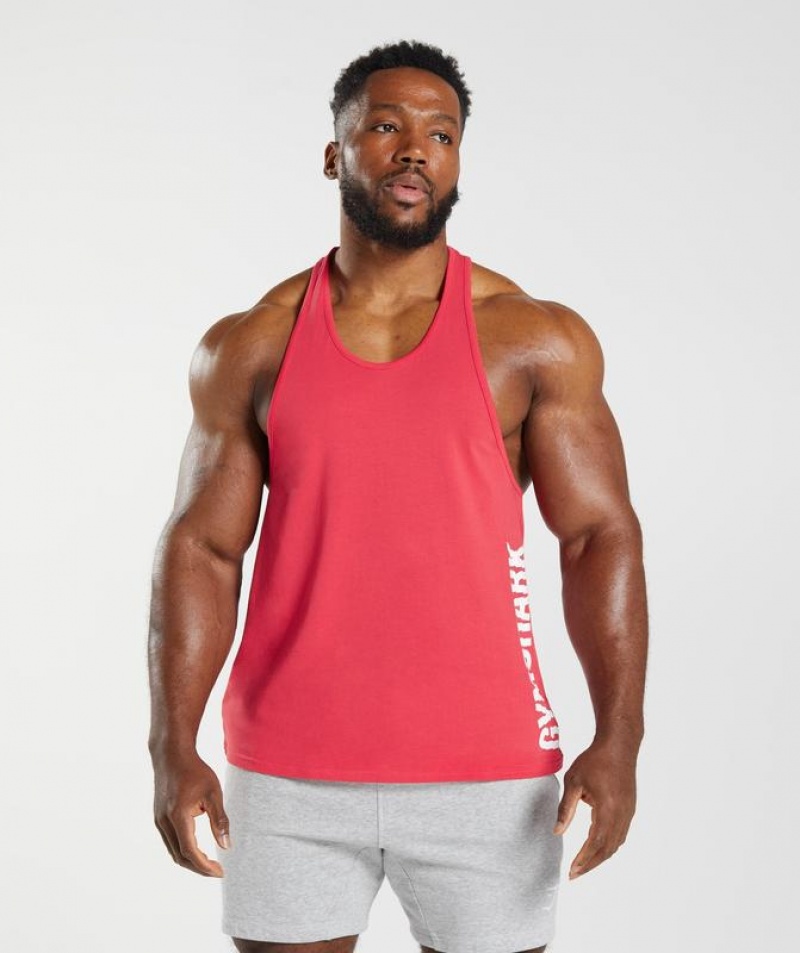 Stringer Gymshark Slice Stringer Rojas | KRJHN6804