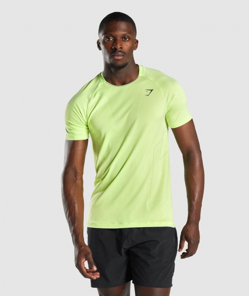 T-Shirts Gymshark Apex Perform T-shirt Verde | FHYRO5472