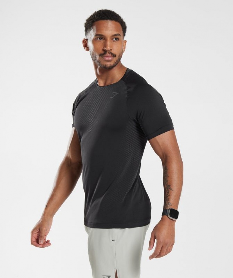 T-Shirts Gymshark Apex Seamless T-Shirt Gris | AYVNJ7158