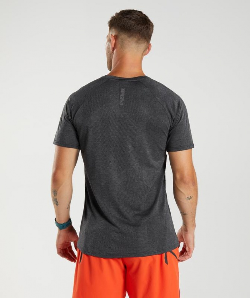 T-Shirts Gymshark Apex T-Shirt Gris | BMKNH9150