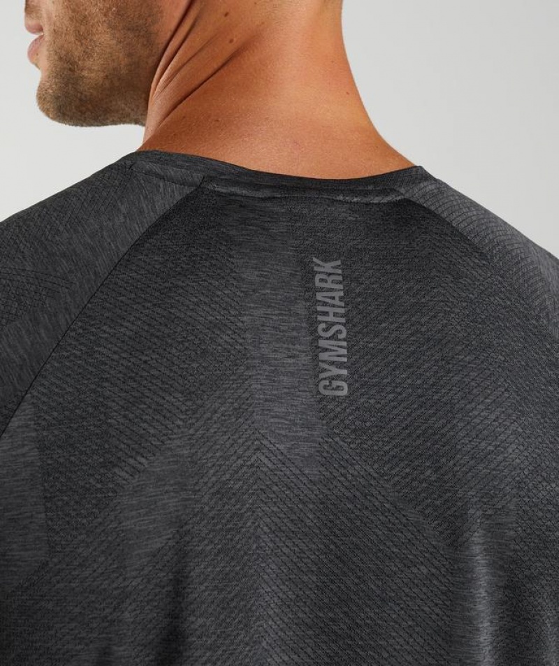 T-Shirts Gymshark Apex T-Shirt Gris | BMKNH9150