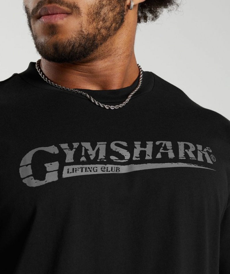 T-Shirts Gymshark Pump Cover T-Shirt Negras | QNZVB7320