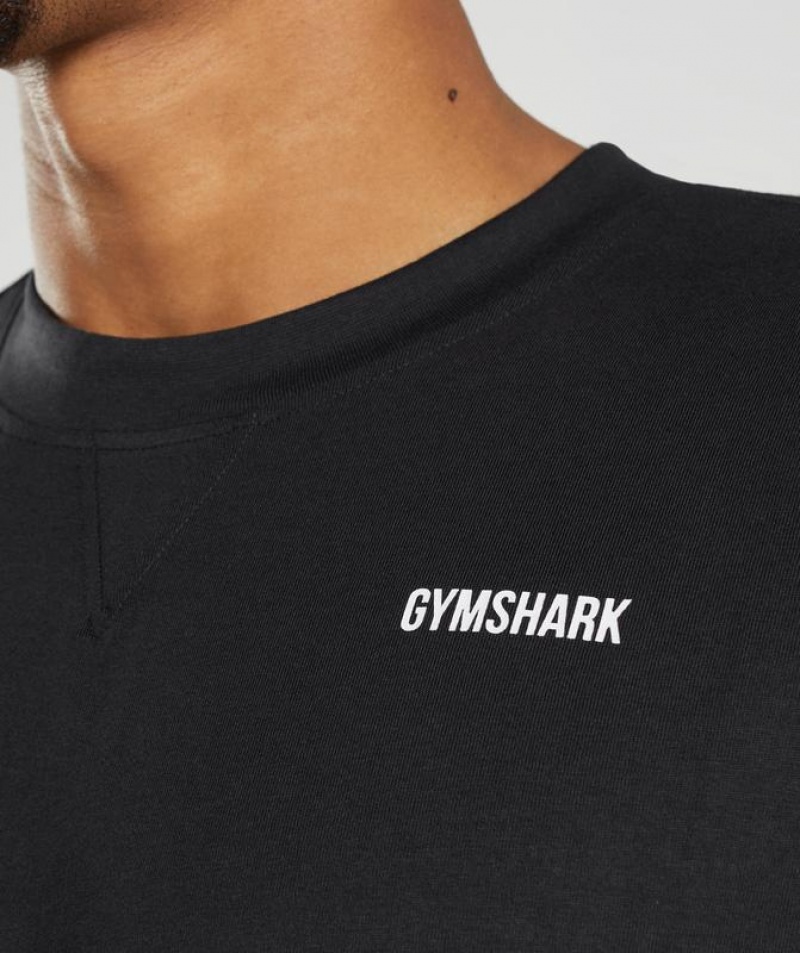 T-Shirts Gymshark Rest Day Sweats T-Shirt Negras | CENJD4705